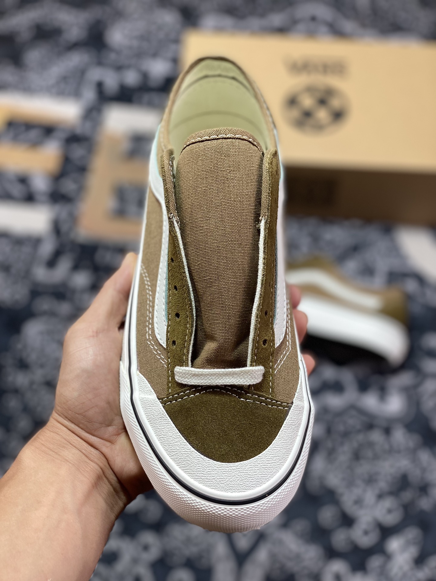 Vans Style 136 VR3 Olive Green