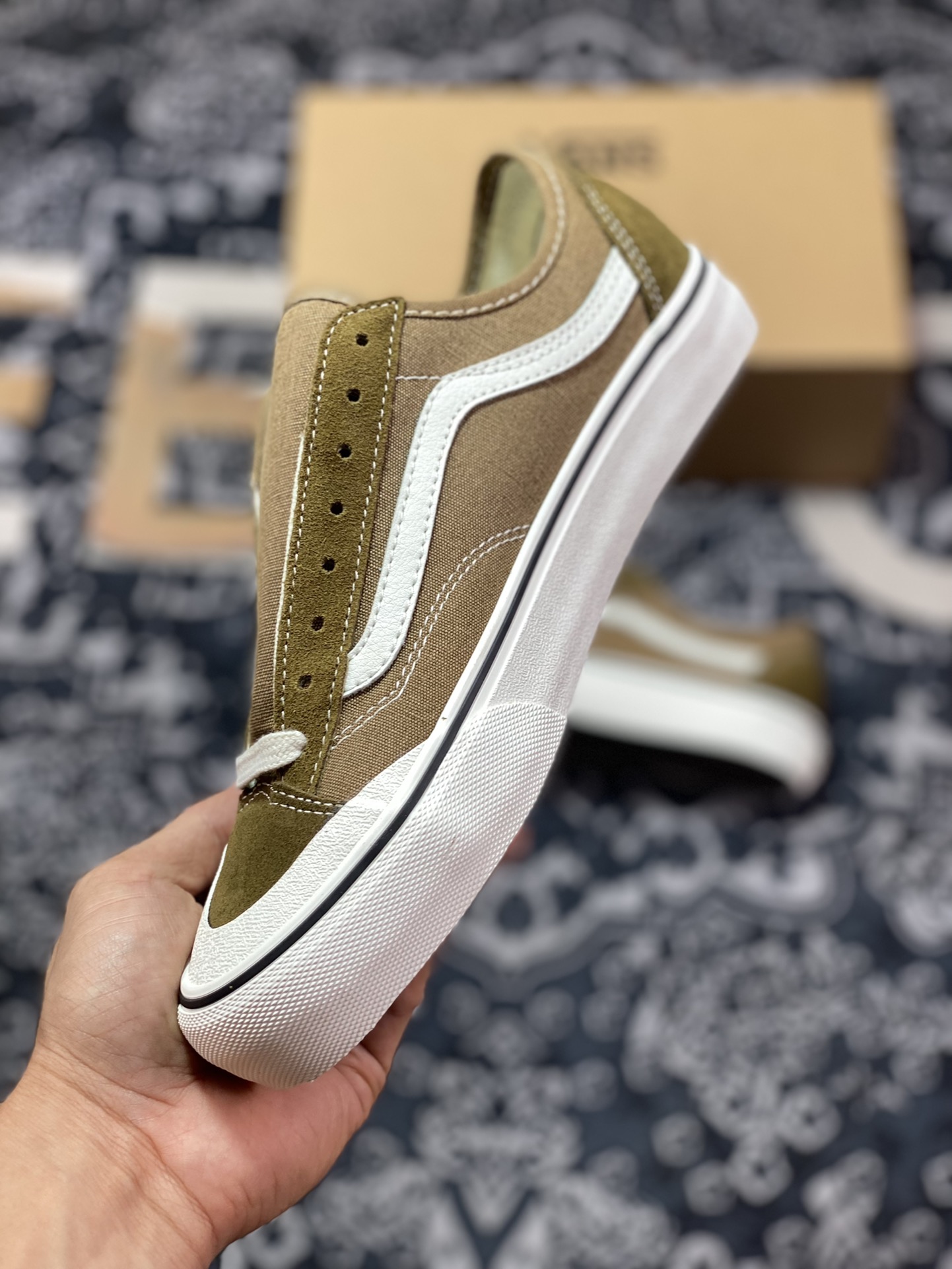 Vans Style 136 VR3 Olive Green