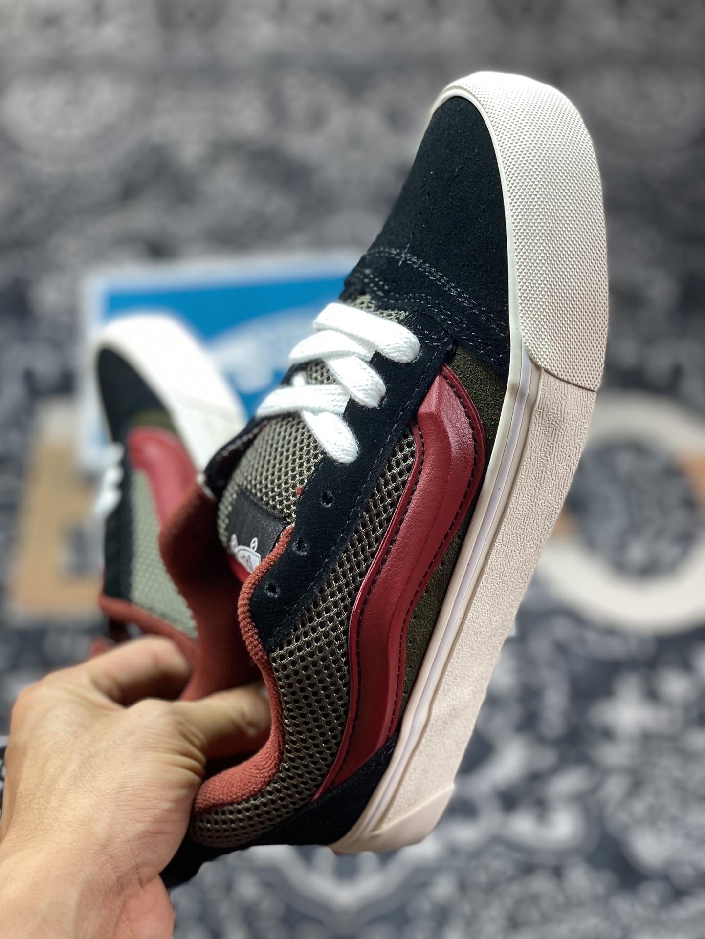 180 Vans Classics Knu Skool 面包鞋 2023肥胖版拼色系经典面包鞋