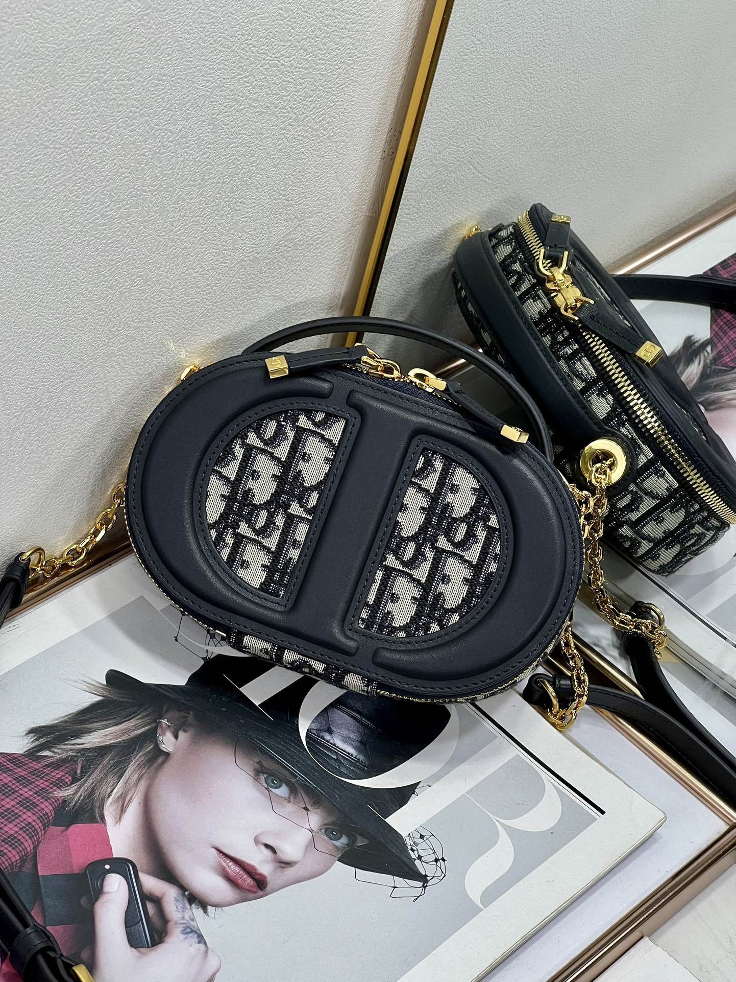 Éxito de ventas💕 reposición 3318-1 CD Signature cámara📷 bolso 18x11x6.5cm