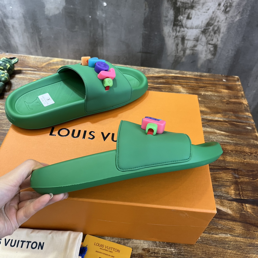 Louis Vuitton LV 2023ss高版本拖鞋 开发真正做到1:1
