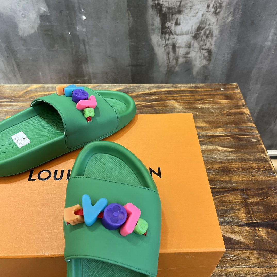 Louis Vuitton LV 2023ss高版本拖鞋 开发真正做到1:1