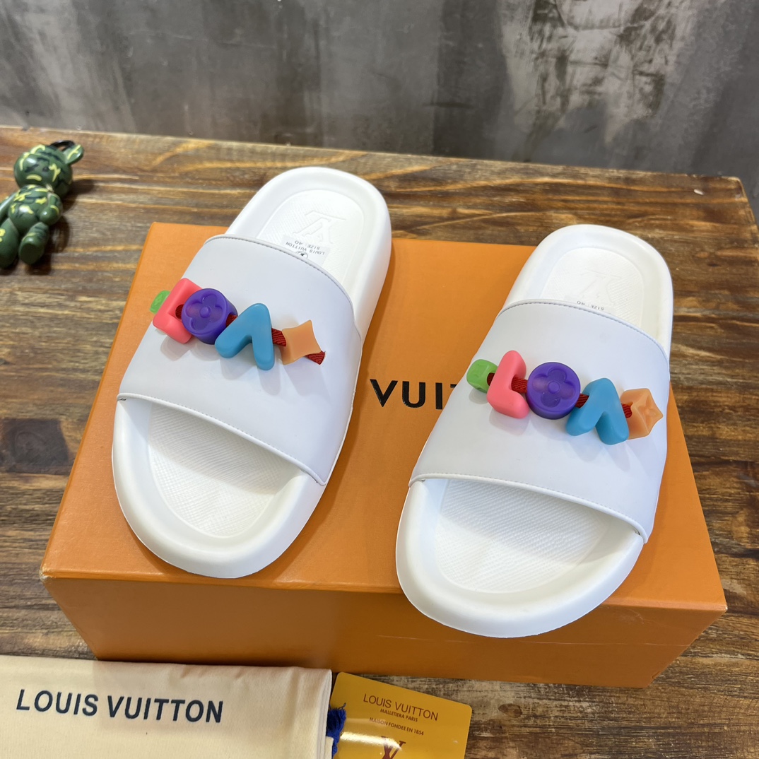 Louis Vuitton LV 2023ss高版本拖鞋 开发真正做到1:1