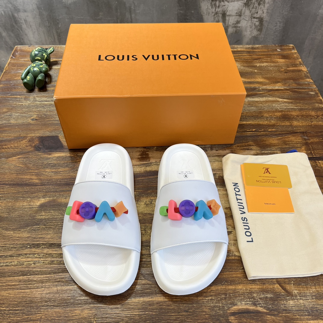 Louis Vuitton LV 2023ss高版本拖鞋 开发真正做到1:1