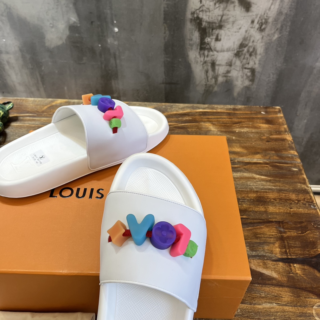 Louis Vuitton LV 2023ss高版本拖鞋 开发真正做到1:1