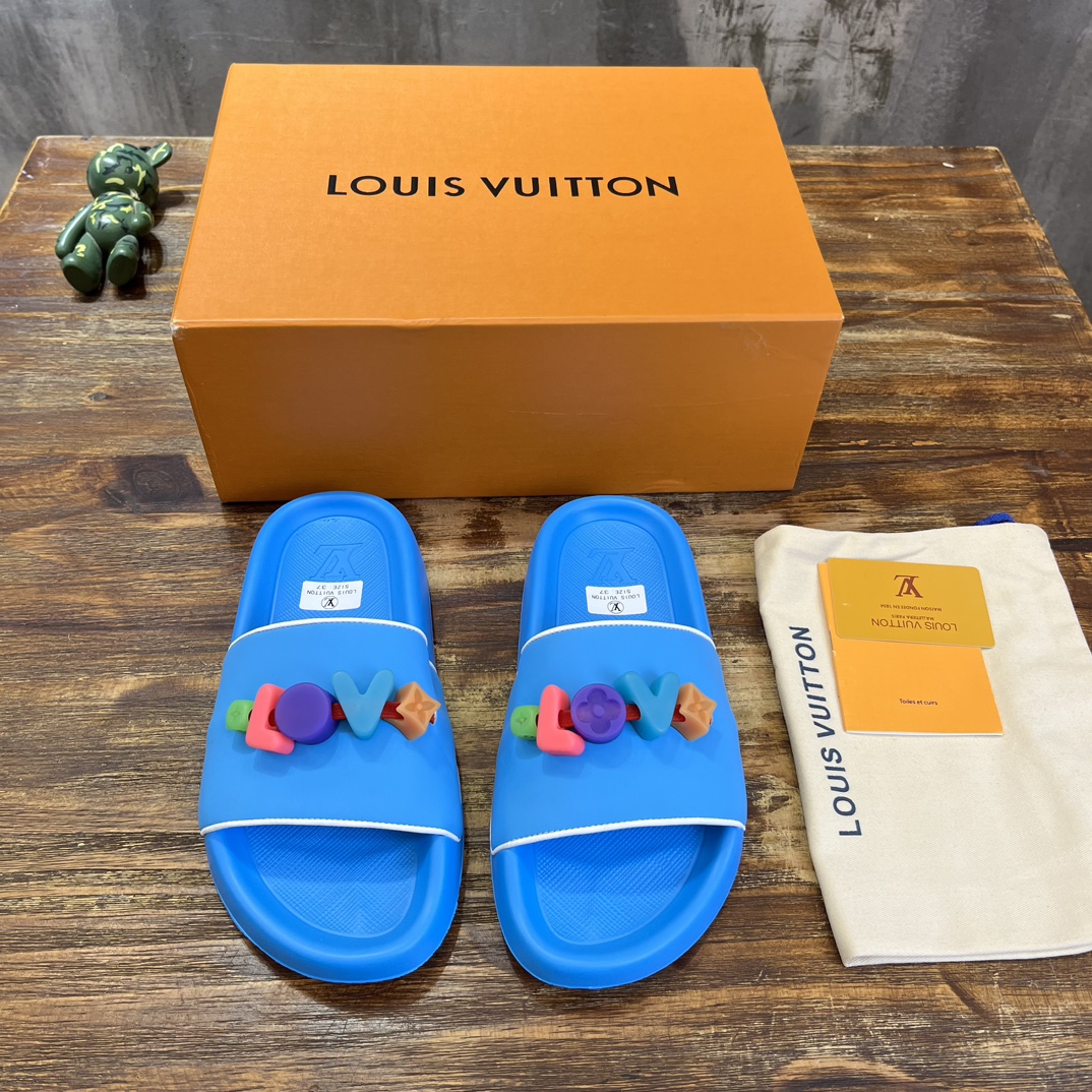 Louis Vuitton LV 2023ss高版本拖鞋 开发真正做到1:1