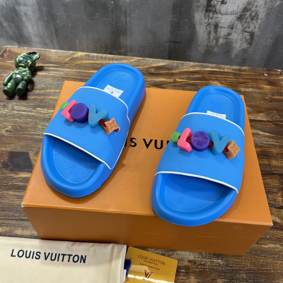 Louis Vuitton LV 2023ss高版本拖鞋 开发真正做到1:1