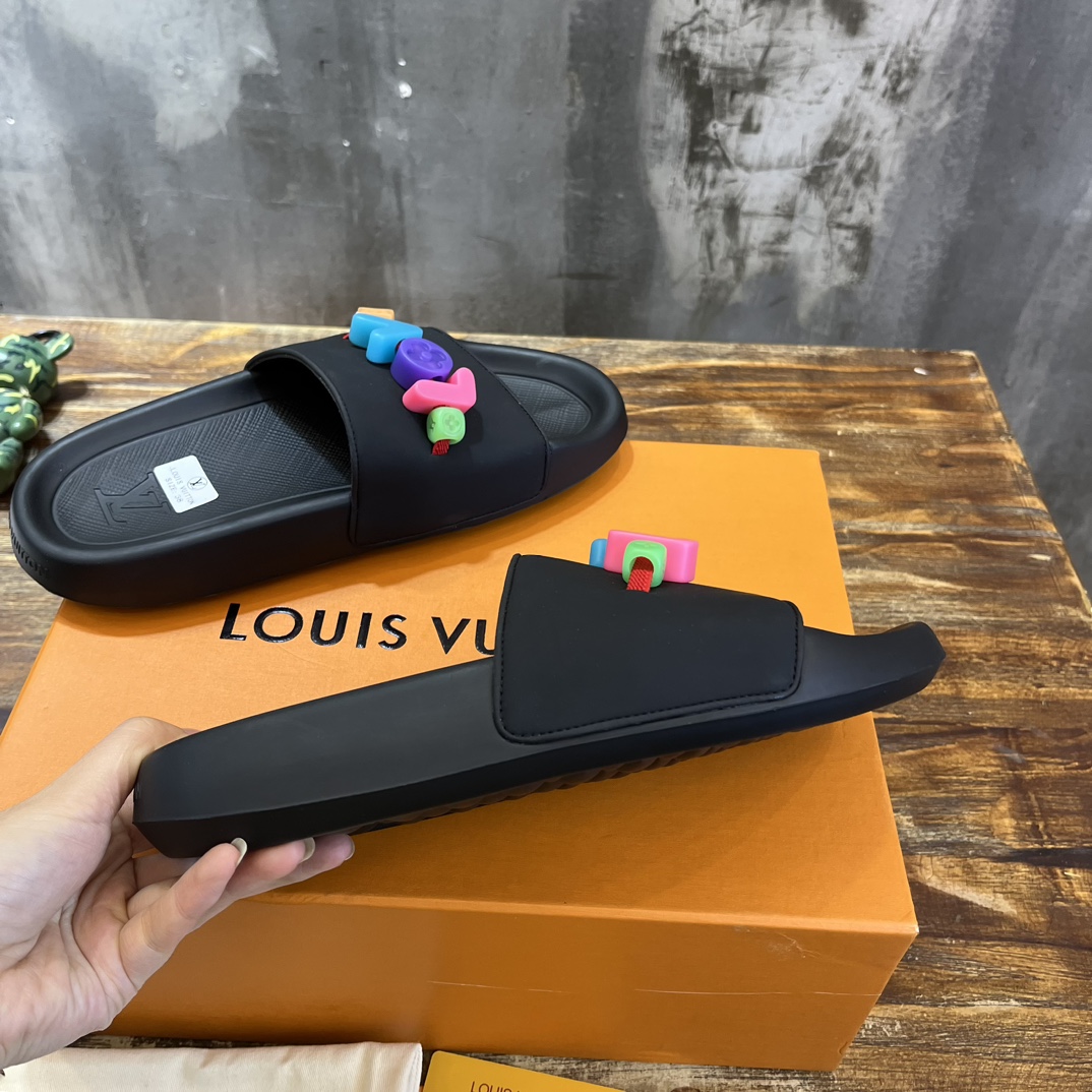 Louis Vuitton LV 2023ss高版本拖鞋 开发真正做到1:1