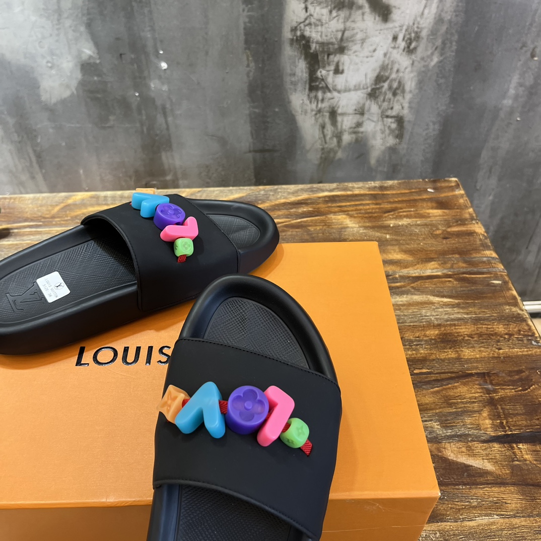 Louis Vuitton LV 2023ss高版本拖鞋 开发真正做到1:1