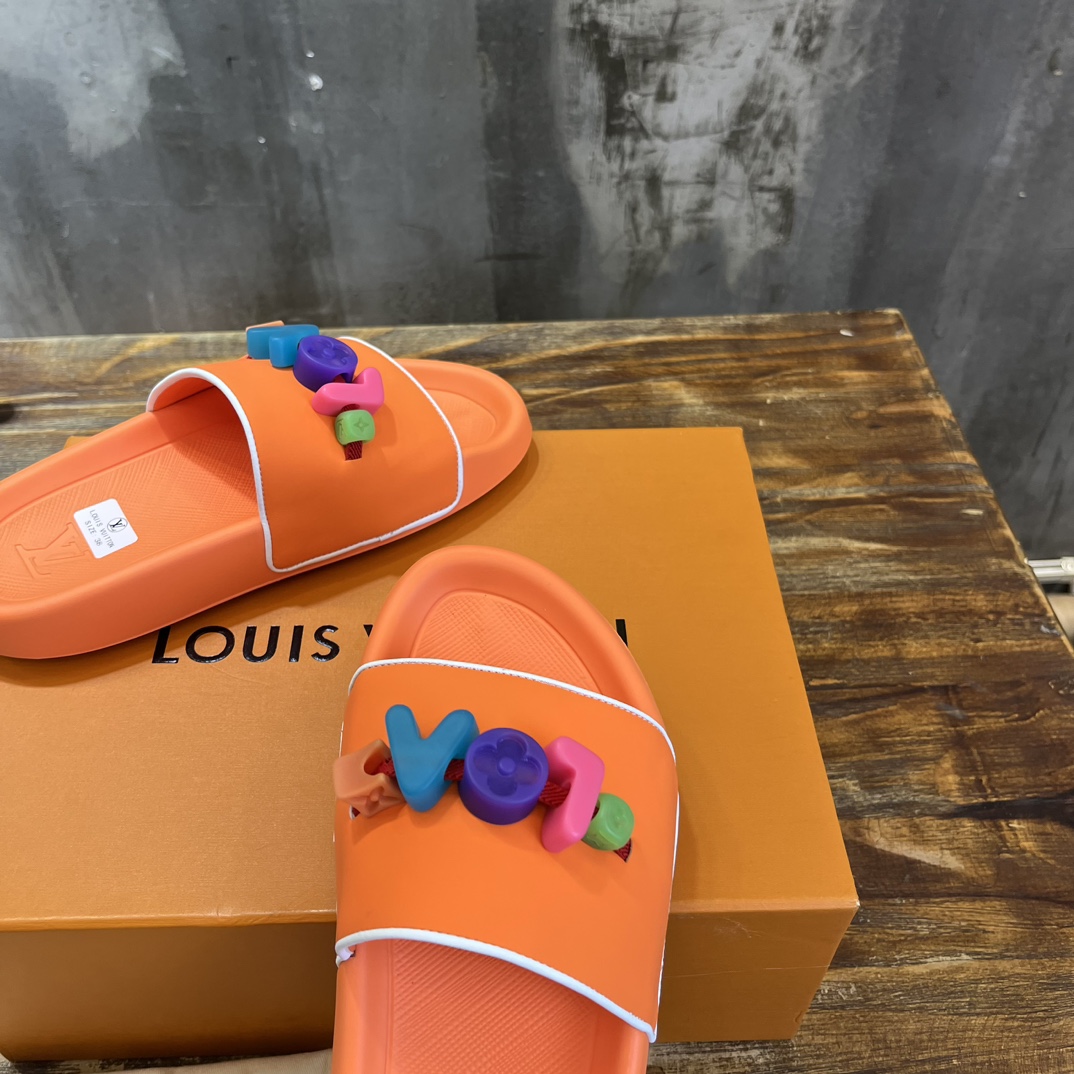 Louis Vuitton LV 2023ss高版本拖鞋 开发真正做到1:1
