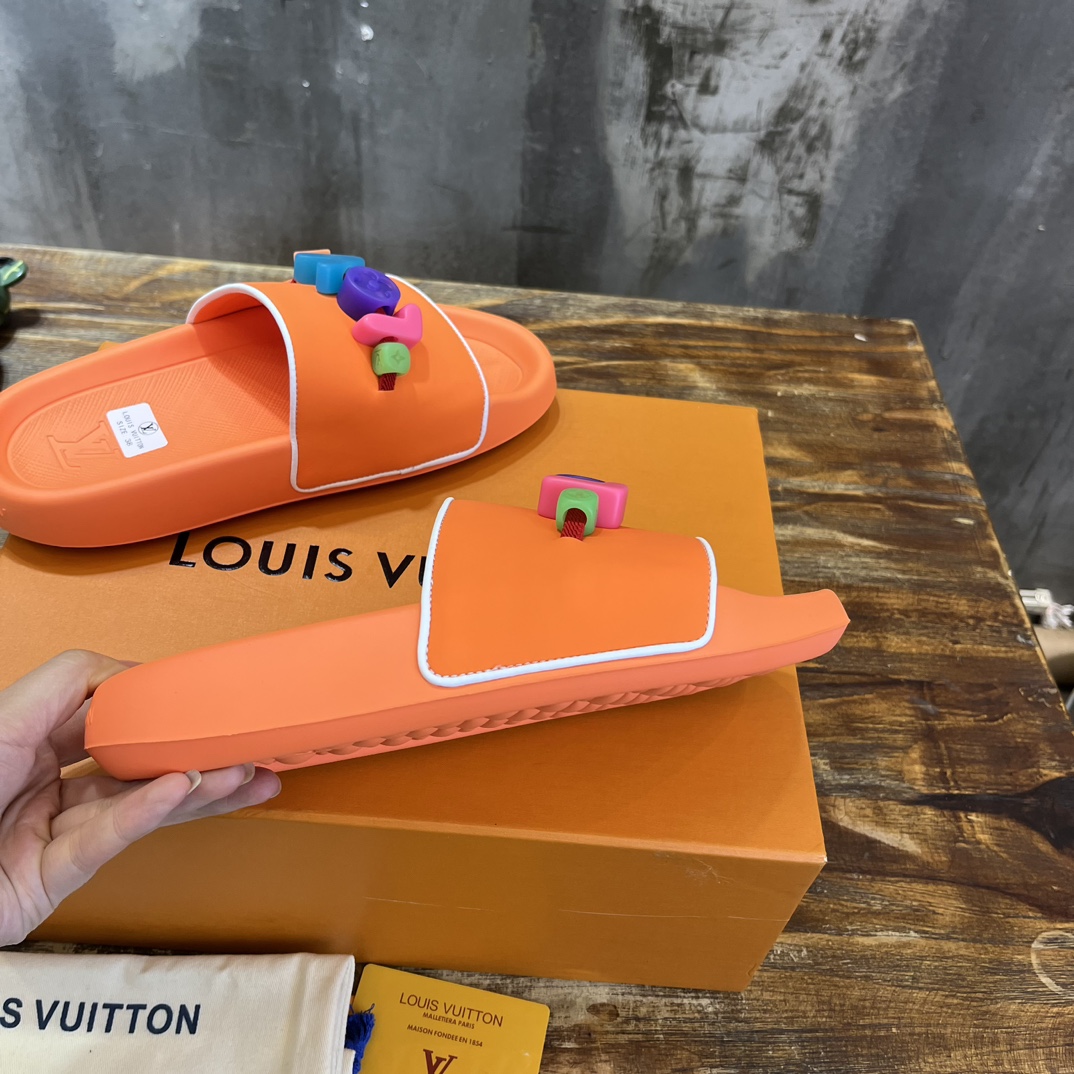 Louis Vuitton LV 2023ss高版本拖鞋 开发真正做到1:1