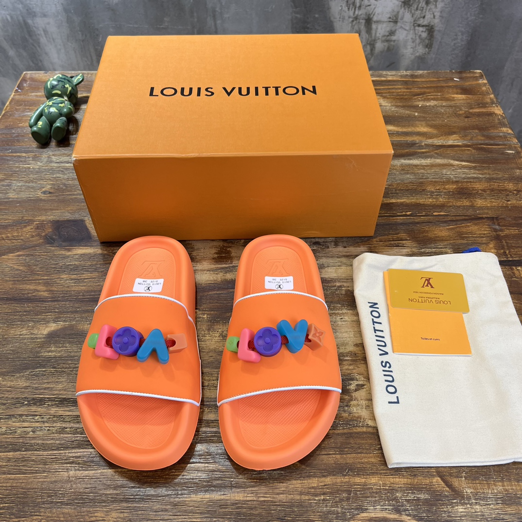 Louis Vuitton LV 2023ss高版本拖鞋 开发真正做到1:1