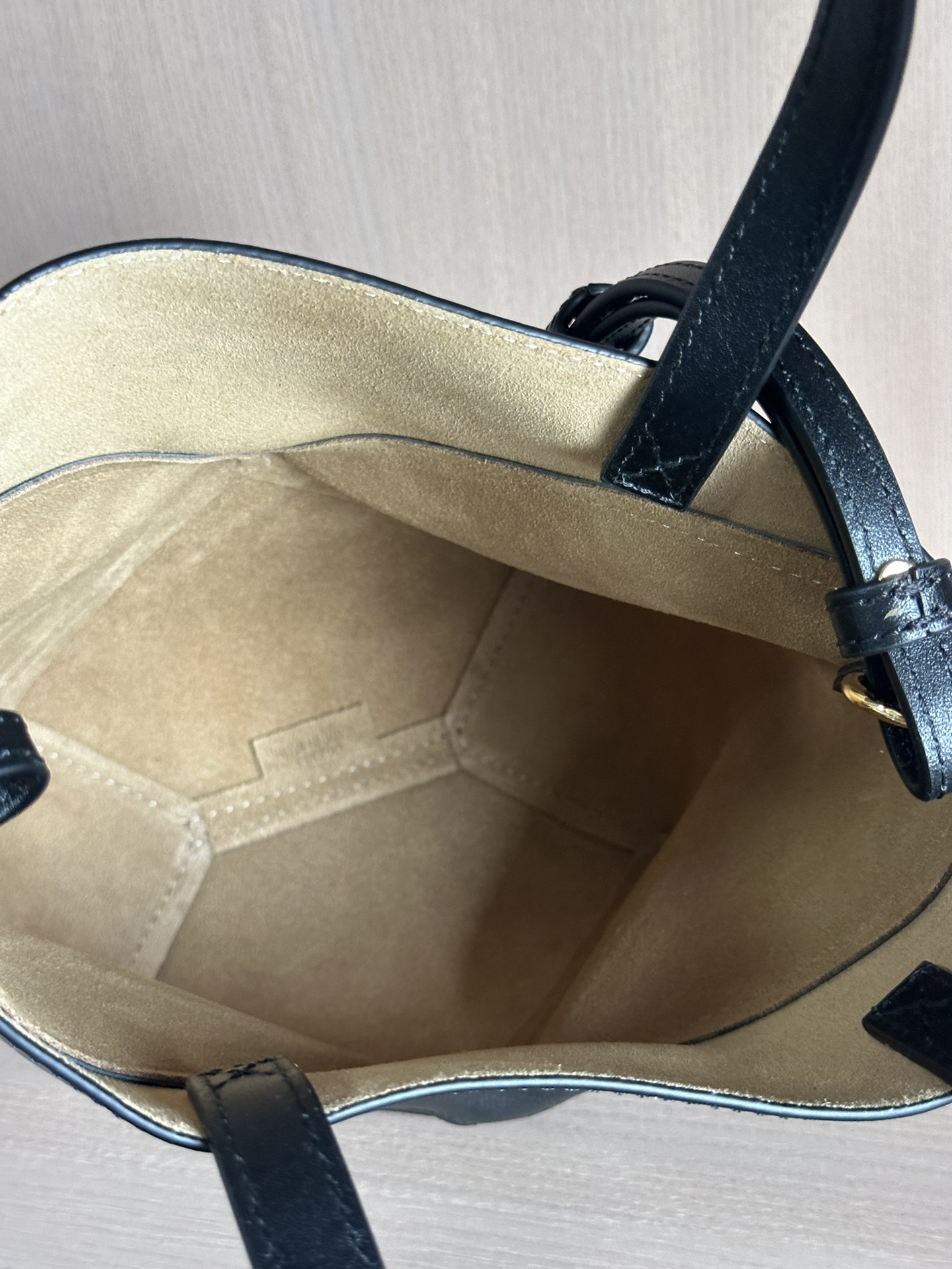 Loewe Puzzle Fold Mini Tote Bag Black Leather Geometric Design 8 i1690961472 3954 7