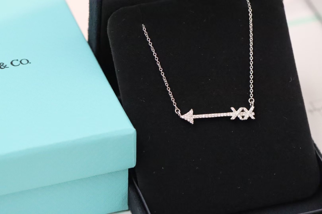 Tiffany & Co. Tiffany&Co. 爱神之箭 锁骨项链 925银