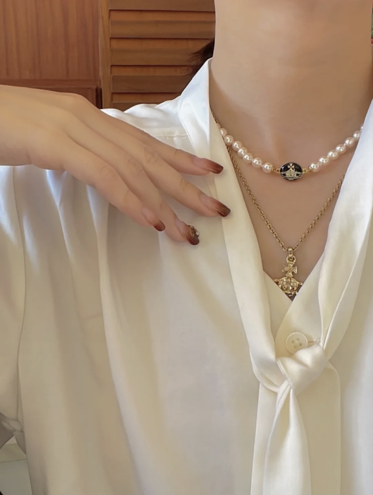 Vivienne Westwood 西太后 Lisa同款陶瓷项链