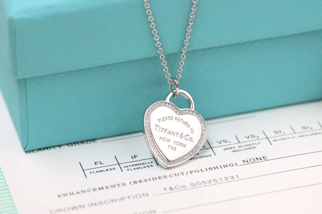 Tiffany & Co. Tiffany&Co. open heart 爱心牌项链 925银