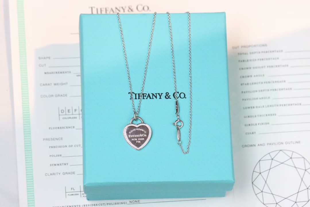 Tiffany & Co. Tiffany&Co. open heart 爱心牌项链 925银