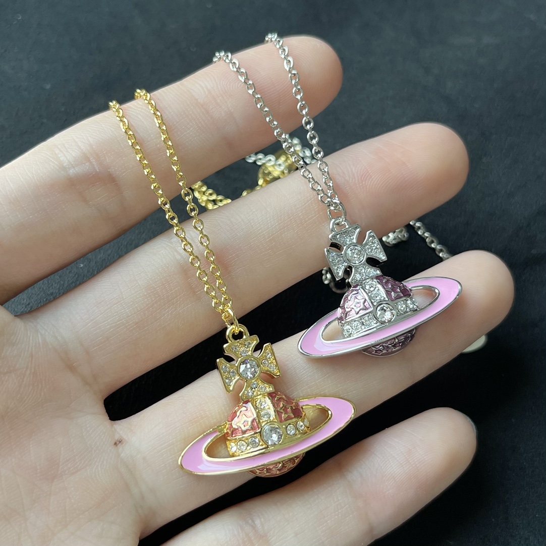 Vivienne Westwood 西太后 珐琅款项链