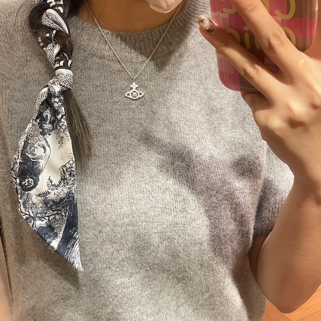 Vivienne Westwood 西太后 土星OLYMPIA珍珠满钻项链