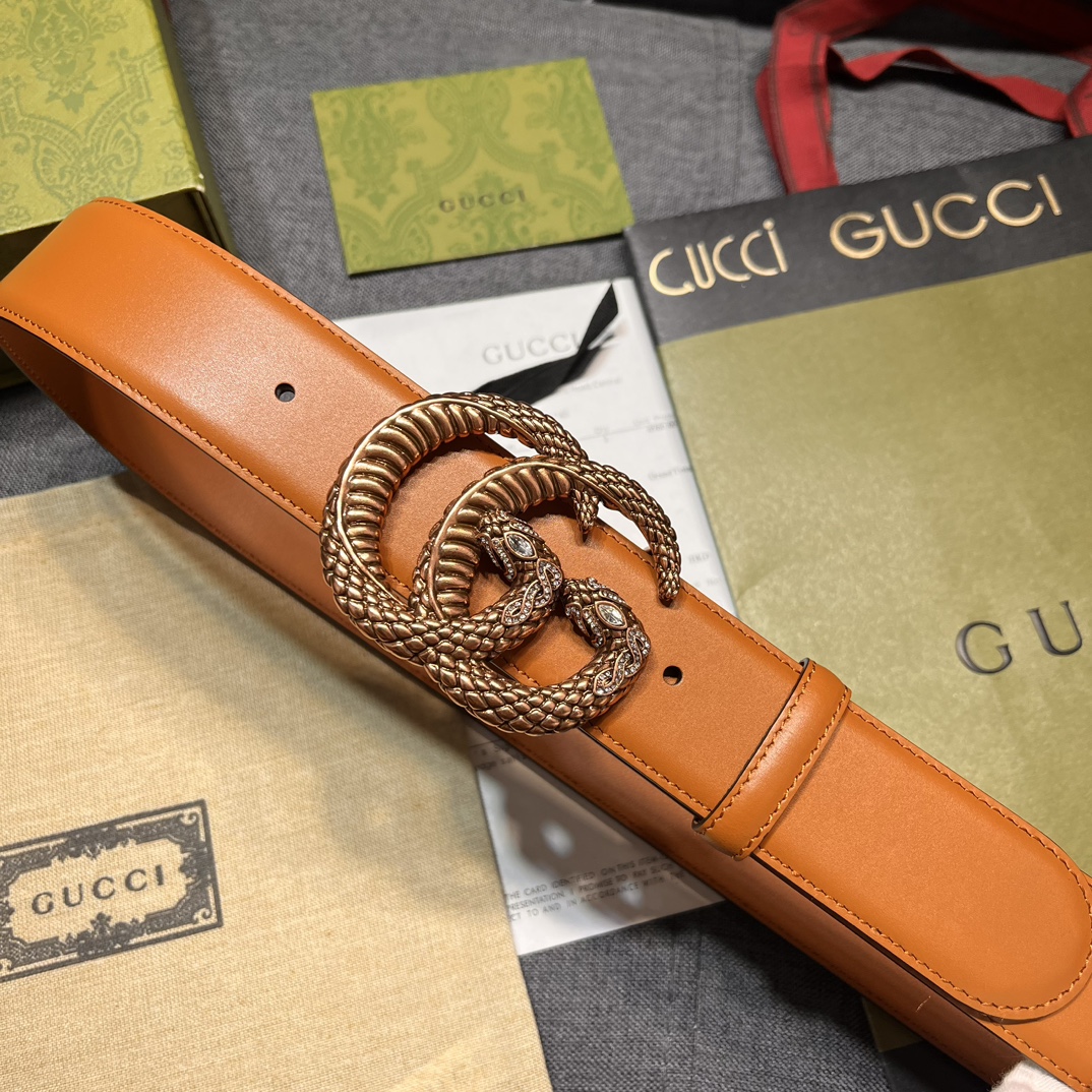   古奇 宽4.0cm  新款 在为Gucci美学风格不断注入新灵感的盎然花园中，各种动物图案不断充盈繁