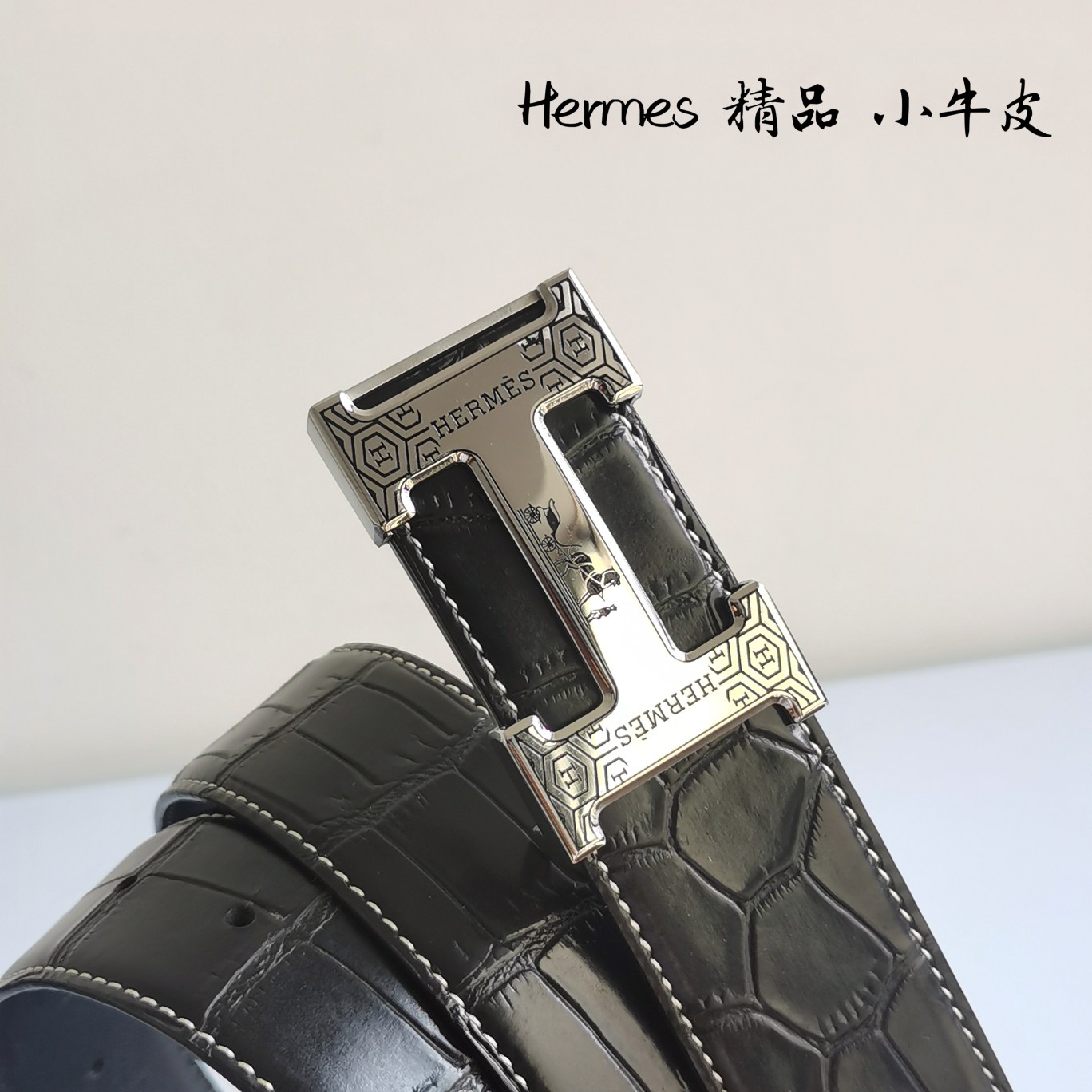 Hermès爱马仕双面原版原单品质进口头层牛皮寸半38mm配官网H扣！