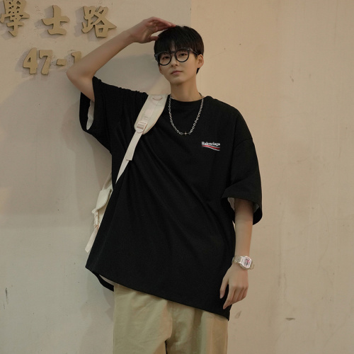 Balenciaga Camiseta de Manga Corta con Logo Clásico para Hombre y Mujer 21 Balenciaga Camiseta de Manga Corta con Logo Clásico para Hombre y Mujer