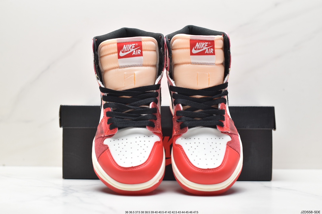 Air Jordan AJ1 Retro High 蜘蛛侠2.0 全鞋电脑针车 DV1748-601