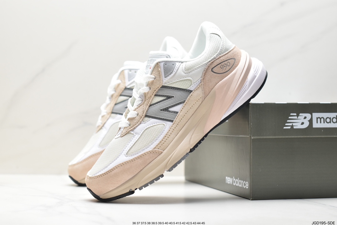 180 New Balance in USA M990V6六代系列美产血统经典复古百搭老爹风休闲运动跑步鞋“元祖灰海军蓝氧化”MR990TS6