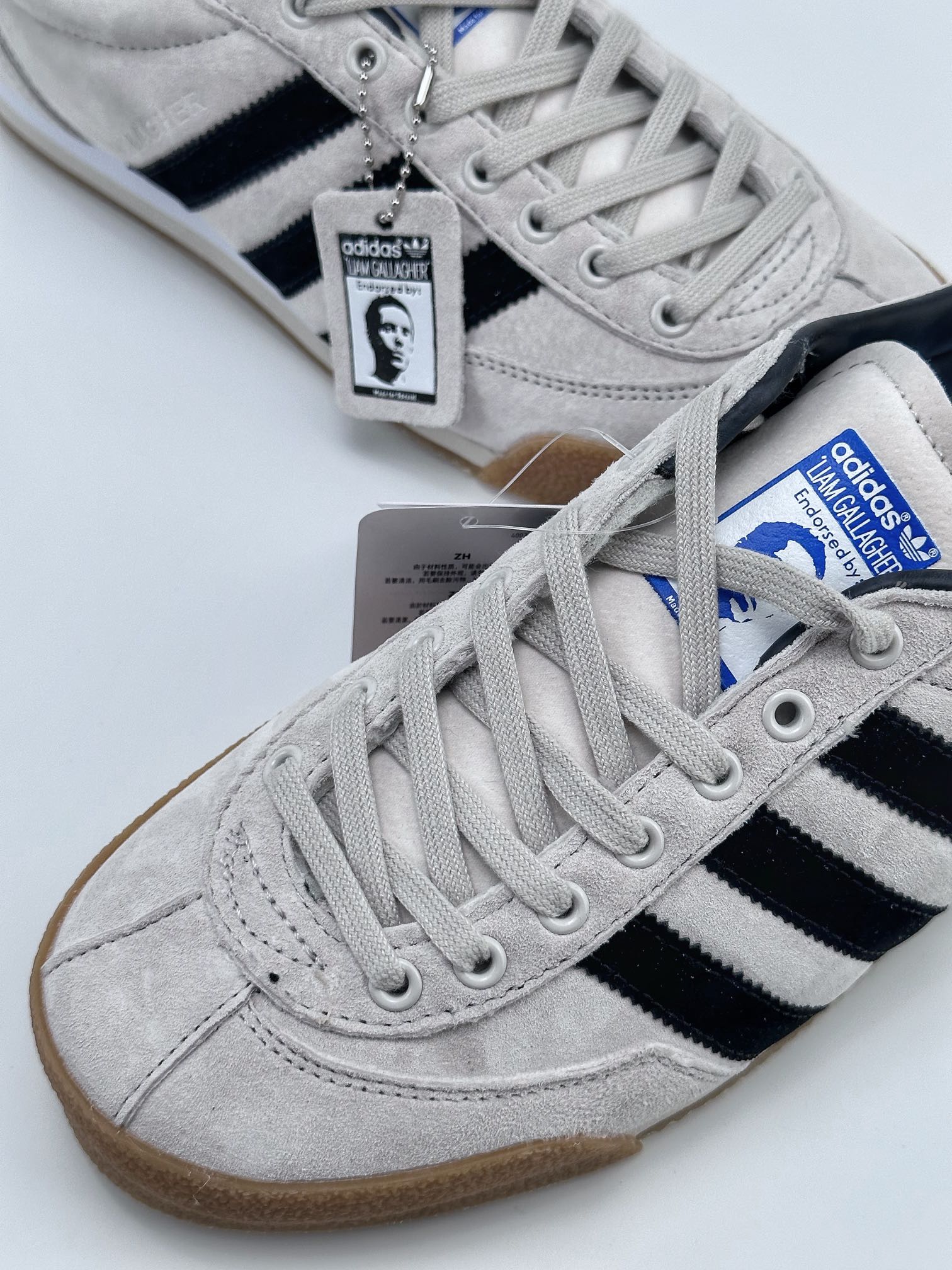 Liam Gallagher x adidas Spezial LG2 SPZL classic low-top sports casual shoes GW3812