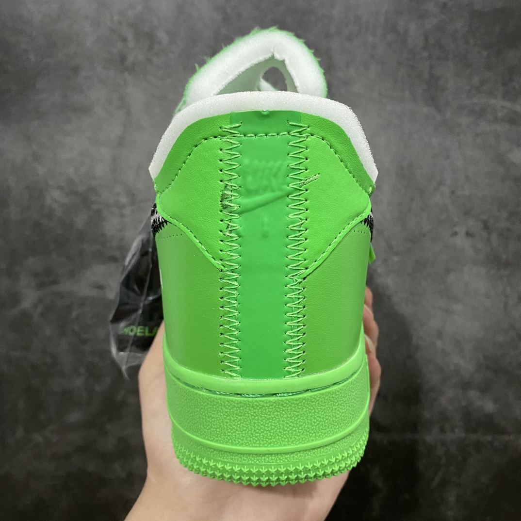 【外贸版】OFF-WHITE X NK Air Force 1 ” Green ” OW联名空军一号低帮 绿色艺术馆 DX1419-300