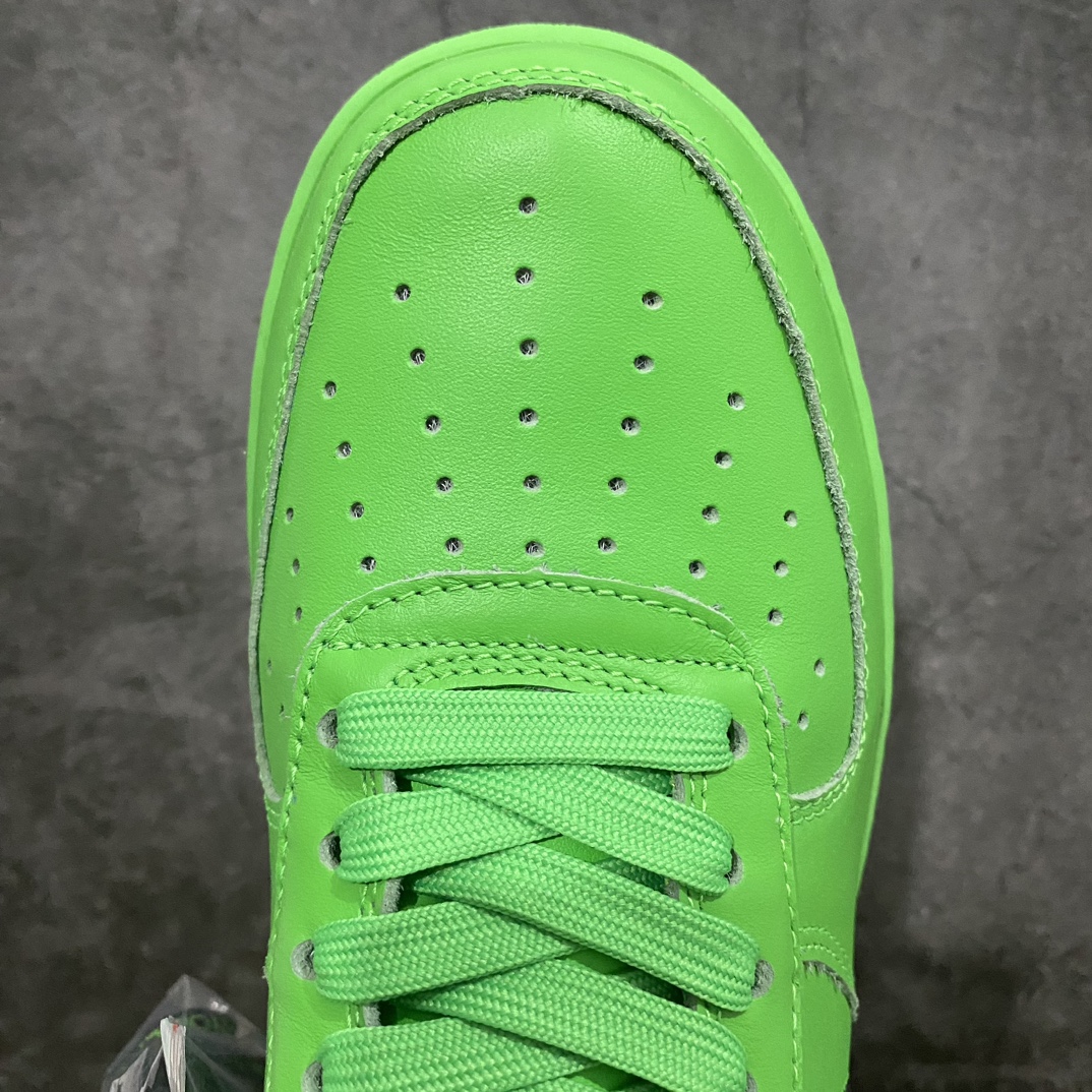 【外贸版】OFF-WHITE X NK Air Force 1 ” Green ” OW联名空军一号低帮 绿色艺术馆 DX1419-300