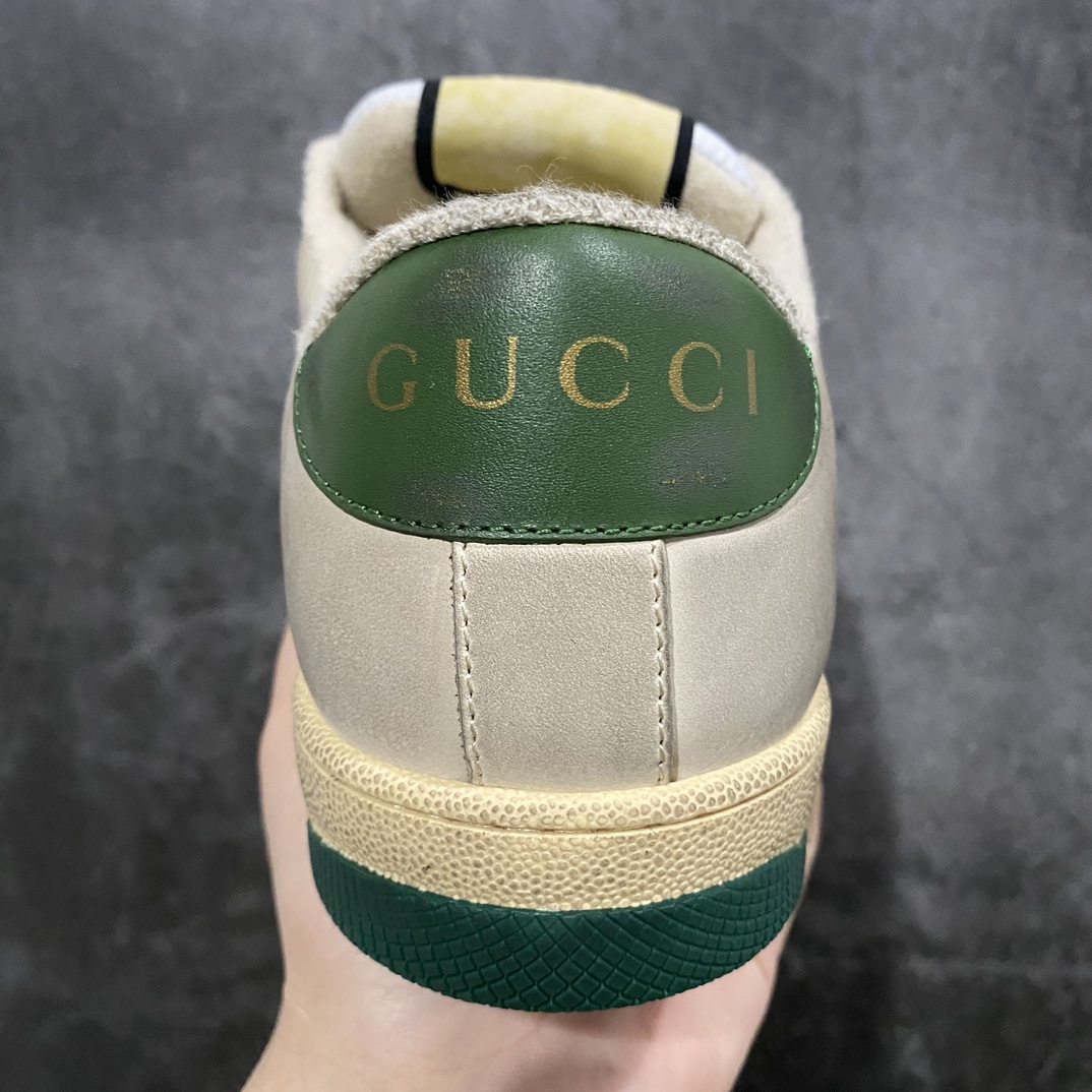 The strongest version of the Gucci dirty shoes series Distressed Screener Sneaker in history. The strongest chip version on the market.