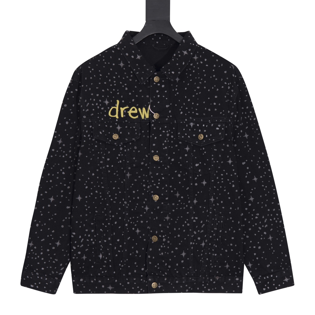 SHUI [high end] “Drew House Justin Bieber” Guidance price:**** Color: Black Size: M L XL Detailed Ruler 9