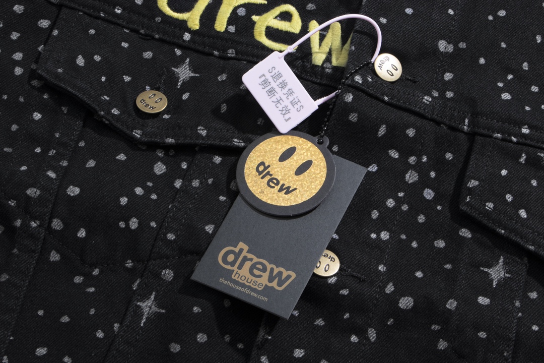 SHUI [high end] “Drew House Justin Bieber” Guidance price:**** Color: Black Size: M L XL Detailed Ruler 9 - 图片 4