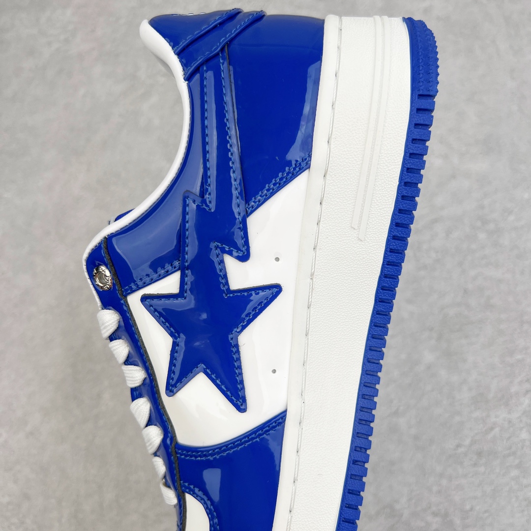 图片[7]-＃C版纯原 Bape Sta To Low 明星同款 猿人头经典漆皮低帮运动休闲板鞋 全套原纸板楦头开发 确保原汁原味 市场最完美低趴版型 一比一鞋头弧度高度鞋身弧度 外贸平台指定订单 匠心打造 开发时长超过半年 独家私模磨具冲刀加持 原厂特供皮料光泽色卡零偏差 内里均采用市场最好的超软原厂填充棉 原数据进口机台高频印压LOGO 最高QC检验标准 控制溢胶瑕疵 深浅定位均保持zp一致 中底嵌入Ortholite缓震材质 全套原包装 包含猿人logo 定制防尘袋 尺码：36 36.5 37 38 38.5 40 40.5 41 42 42.5 43 44 44.5 45 46-选品中心