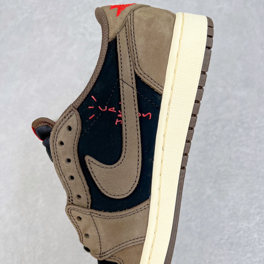 图片[7]-零售💰430 ＃PK4.0 Travis Scott x Air Jordan AJ1 Low OG SP TS联名深棕倒钩低帮 CQ4277-001 原盒原配 原厂拉帮工艺 针距密度一致 全新升级网板中底 原楦原纸板开发 后跟弧度收口自然不对折 极致一眼正品既视感 原厂皮料 进口玻璃冲刀皮料裁剪零毛边 承诺百分百一致原鞋 全鞋电脑针车工艺 鞋面清洁度最高QC检验标准 控制溢胶 飞翼3D高频深度立体 鞋盒、防尘纸  均采购来自原厂 SIZE：36 36.5 37.5 38 38.5 39 40 40.5 41 42 42.5 43 44 44.5 45 46 47.5 编码：by4936030-运动鞋