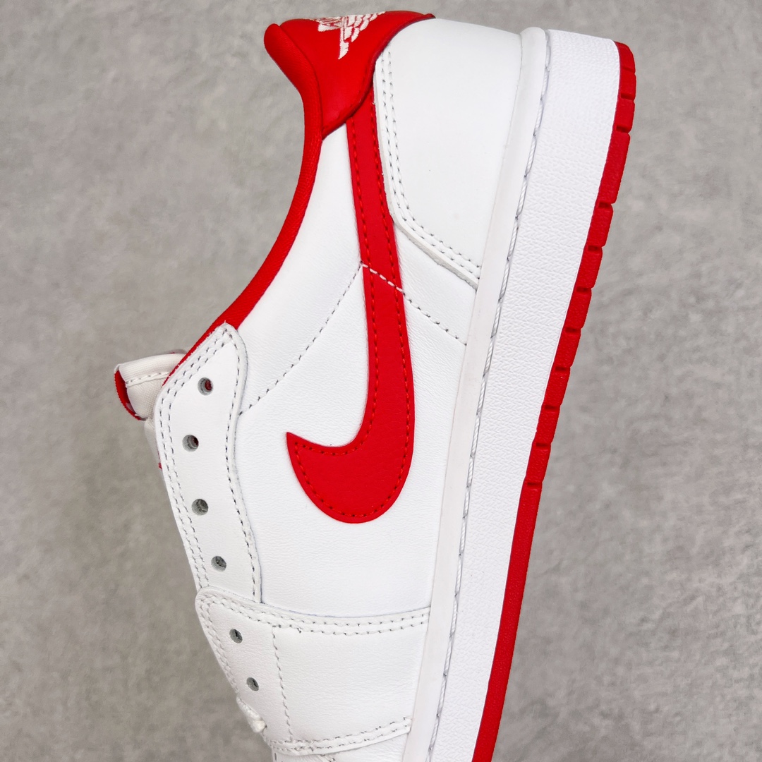 图片[7]-零售💰230 ＃Z版纯原福利‼Air Jordan AJ1 Low OG 白红 CZ0790-161 外贸特供 原楦原纸板开发 极致一眼正品既视感 原厂皮料 原厂拉帮工艺 全部采用原厂电脑车 针距 边距完全同步原鞋 特供皮料一致原鞋 鞋面清洁度最高QC检验标准 控制溢胶 飞翼3D高频深度立体 鞋盒、防尘纸  均采购来自原厂 Size：40 40.5 41 42 42.5 43 44 44.5 45 46 47.5 编码：by2936030-运动鞋