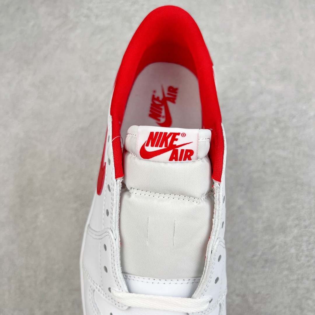 图片[5]-零售💰230 ＃Z版纯原福利‼Air Jordan AJ1 Low OG 白红 CZ0790-161 外贸特供 原楦原纸板开发 极致一眼正品既视感 原厂皮料 原厂拉帮工艺 全部采用原厂电脑车 针距 边距完全同步原鞋 特供皮料一致原鞋 鞋面清洁度最高QC检验标准 控制溢胶 飞翼3D高频深度立体 鞋盒、防尘纸  均采购来自原厂 Size：40 40.5 41 42 42.5 43 44 44.5 45 46 47.5 编码：by2936030-运动鞋