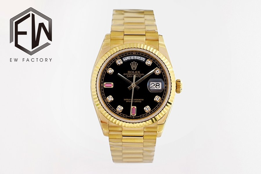 Rolex Datejust Watch Set With Diamonds 2836 Movement