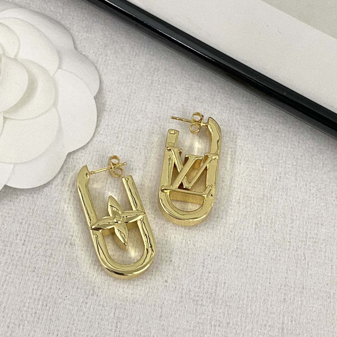 Louis Vuitton Jewelry Earring Luxury Fashion Replica Designers