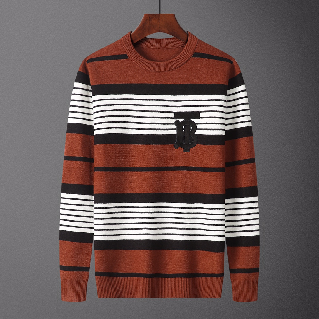 BUR•BERRY, suéter, número de estilo M2173#, talla: M-XXXL, tejido: modal. Antipilling, color: marrón