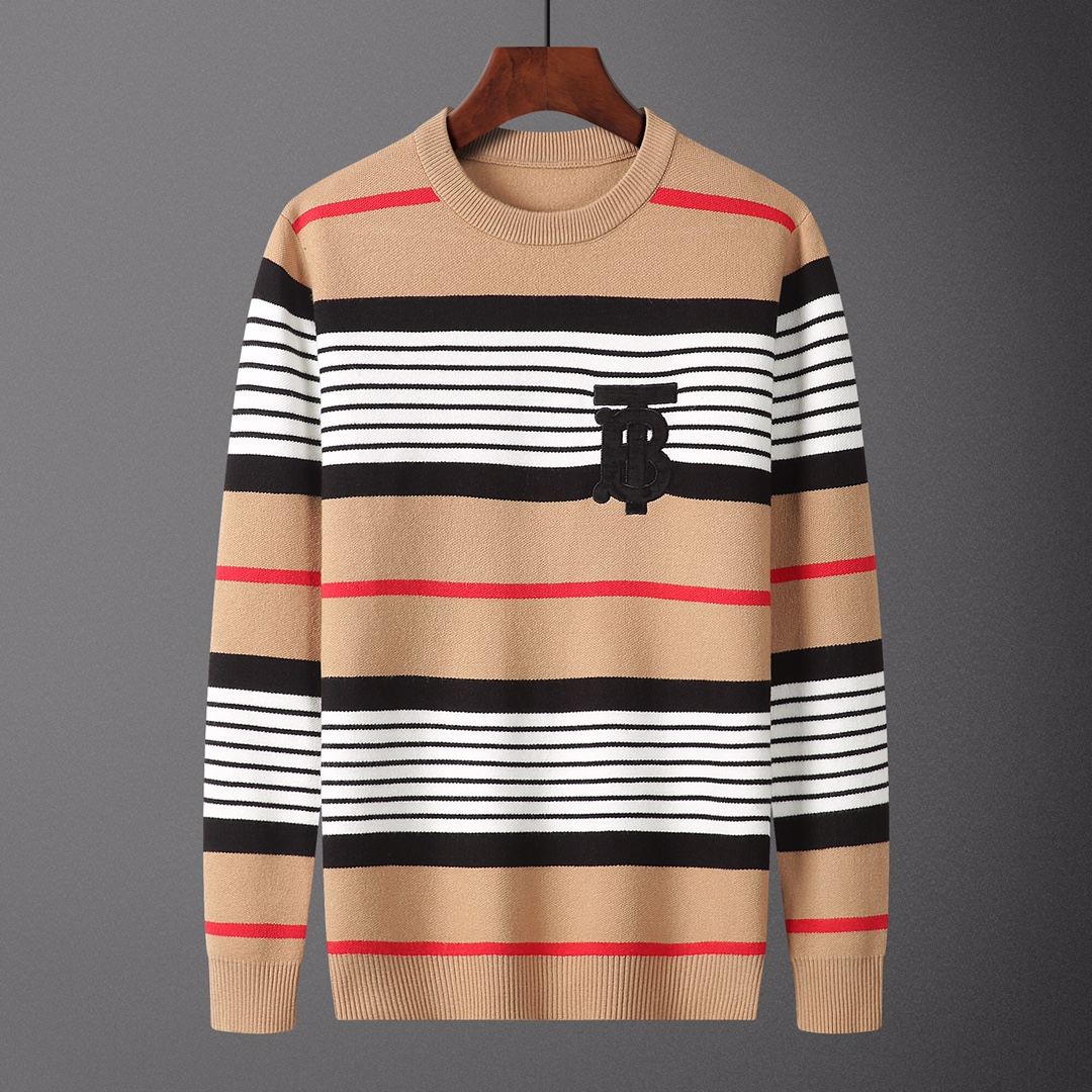BUR•BERRY, suéter, número de estilo M2173#, talla: M-XXXL, tela: Modal. Antipilling, color: caqui