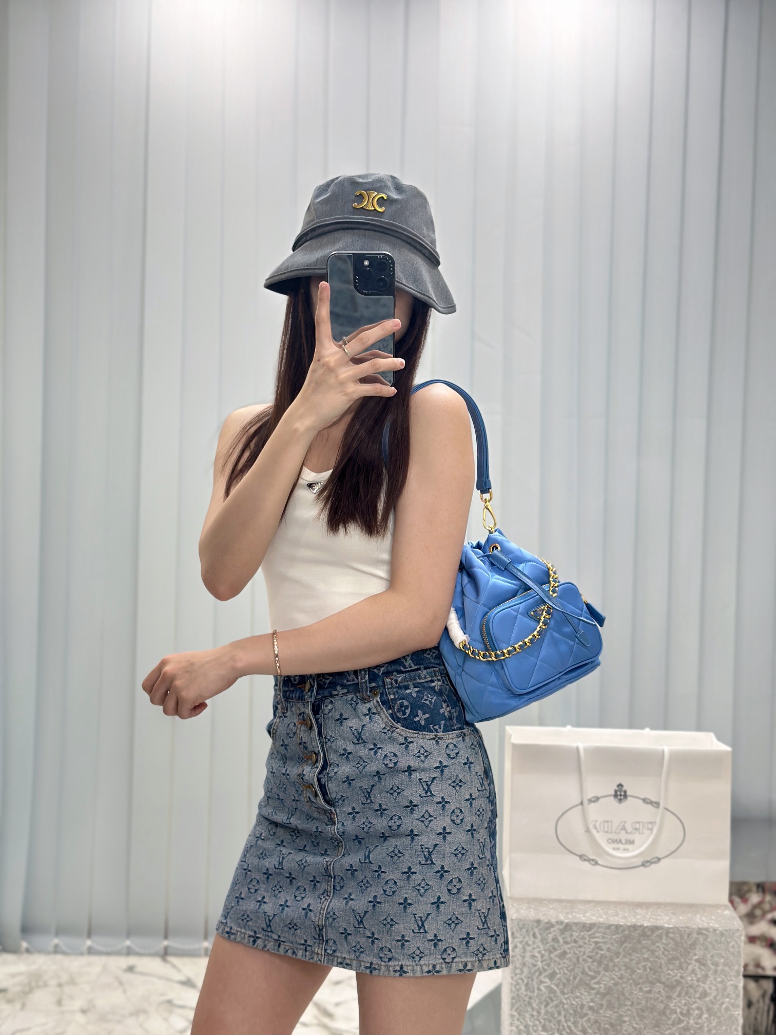 NO:391342,Take pictures of the upper body, Prada [top original list], prada19860909随拍上身图,普拉达【顶级原单】,prada,Bag