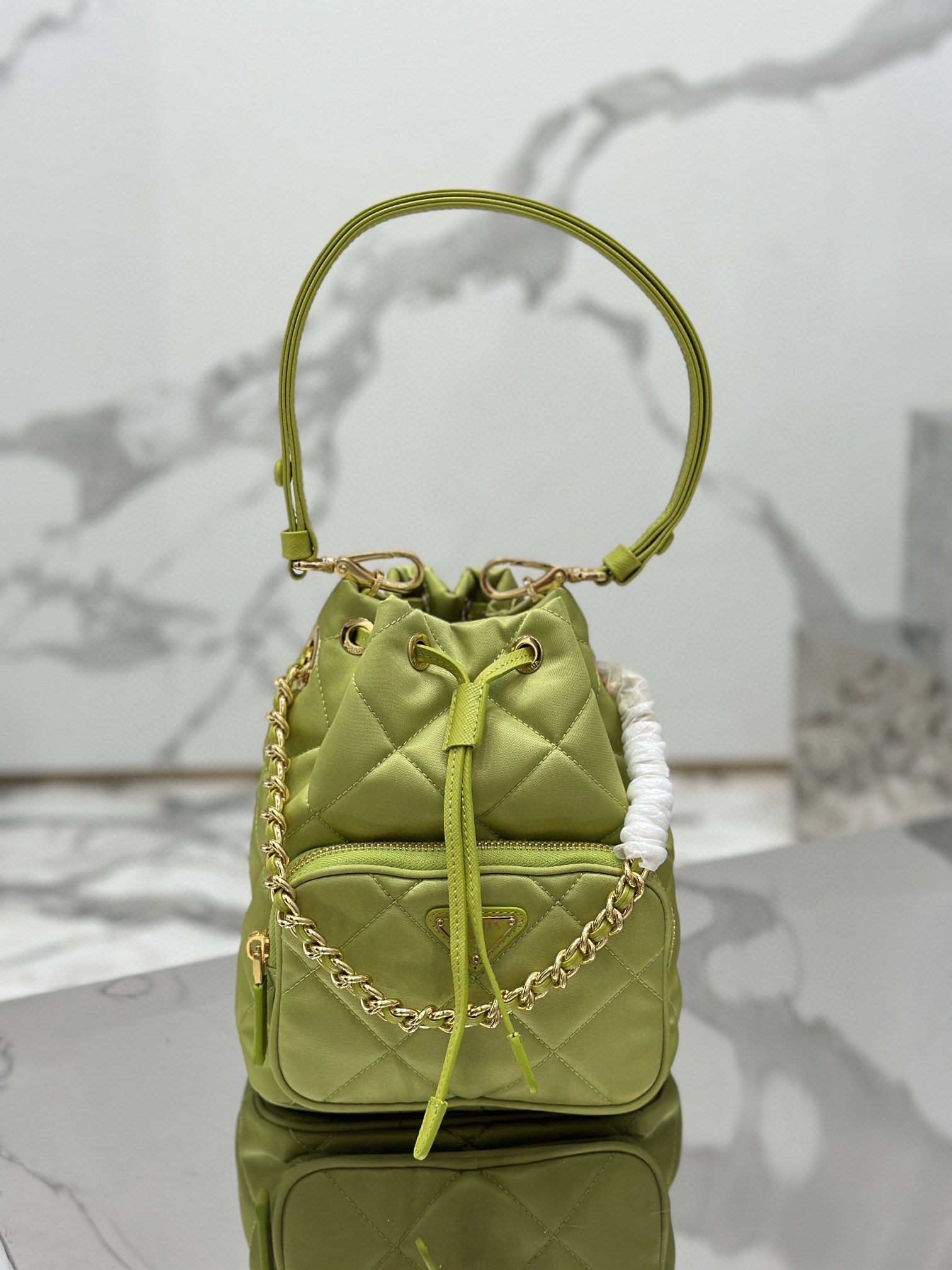 Prada Luxury Designer Handbag Shoulder Bag in fine calfskin