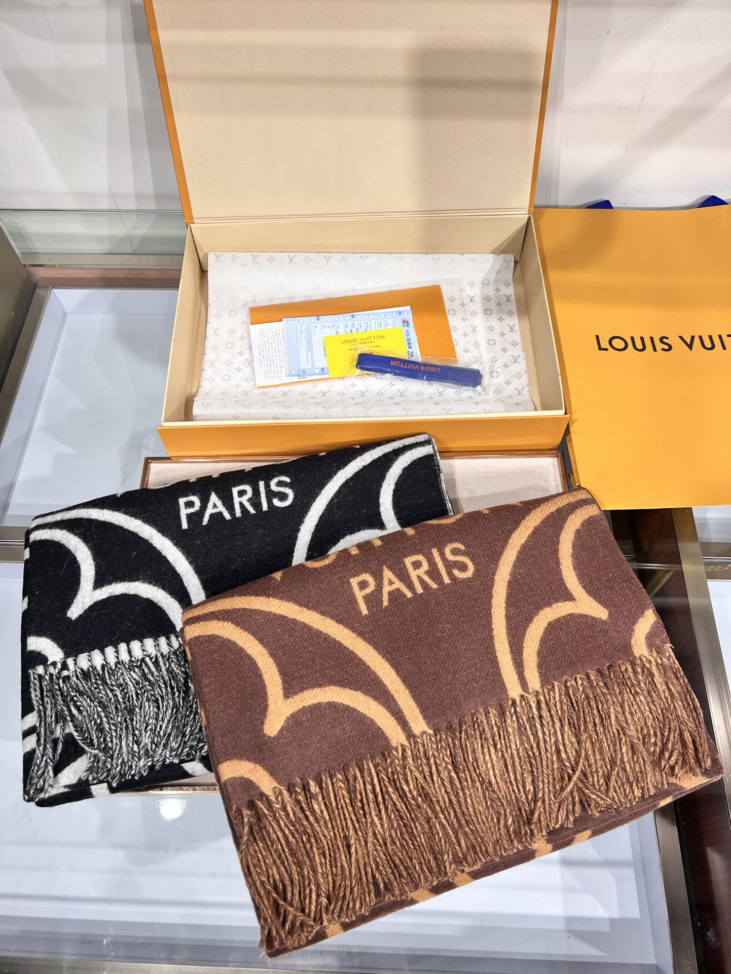 Louis Vuitton Replica
 Scarf Printing Cashmere Wool Fall/Winter Collection Fashion