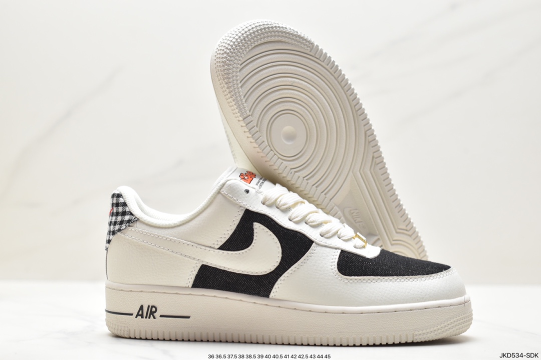 耐克Nike Air Force 1 Low 空军一号低帮百搭休闲运动板鞋 FJ4021-133