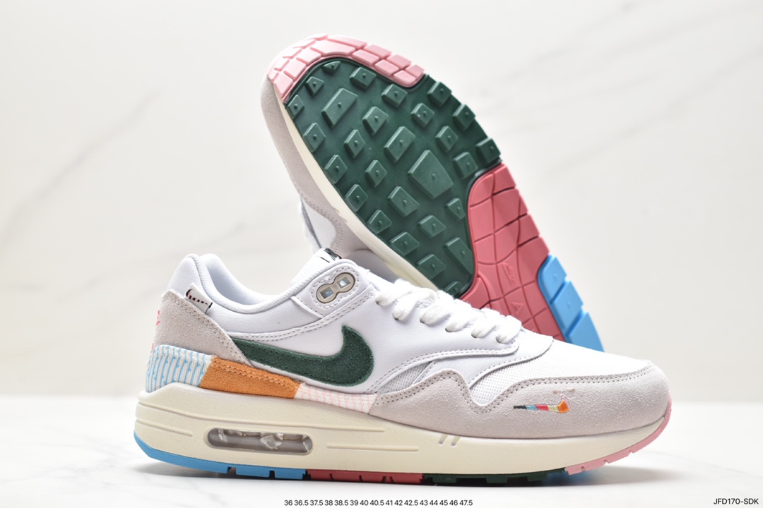 170 Nike Air Max 1 初代复古气垫百搭休闲运动慢跑鞋 FQ0256-131