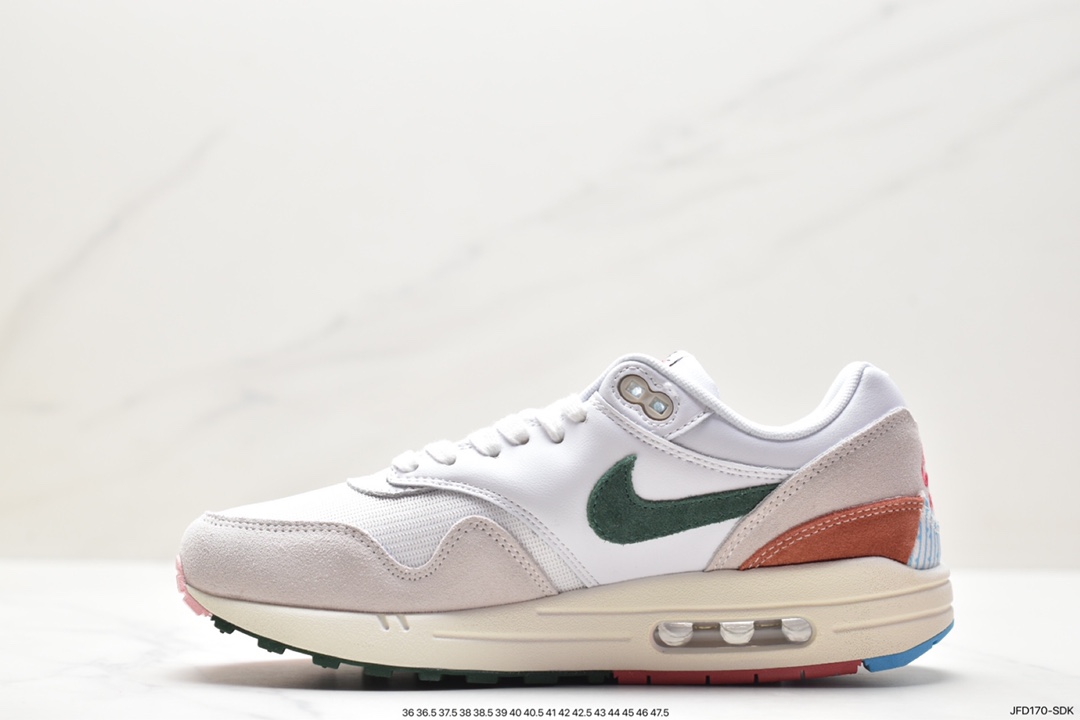 170 Nike Air Max 1 初代复古气垫百搭休闲运动慢跑鞋 FQ0256-131