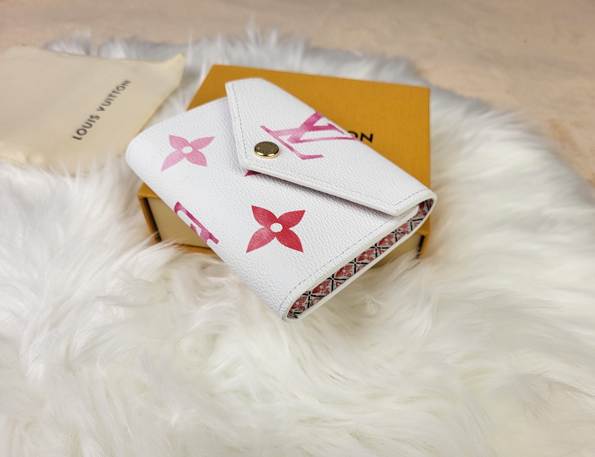 Monogram Victorine Wallet - Open