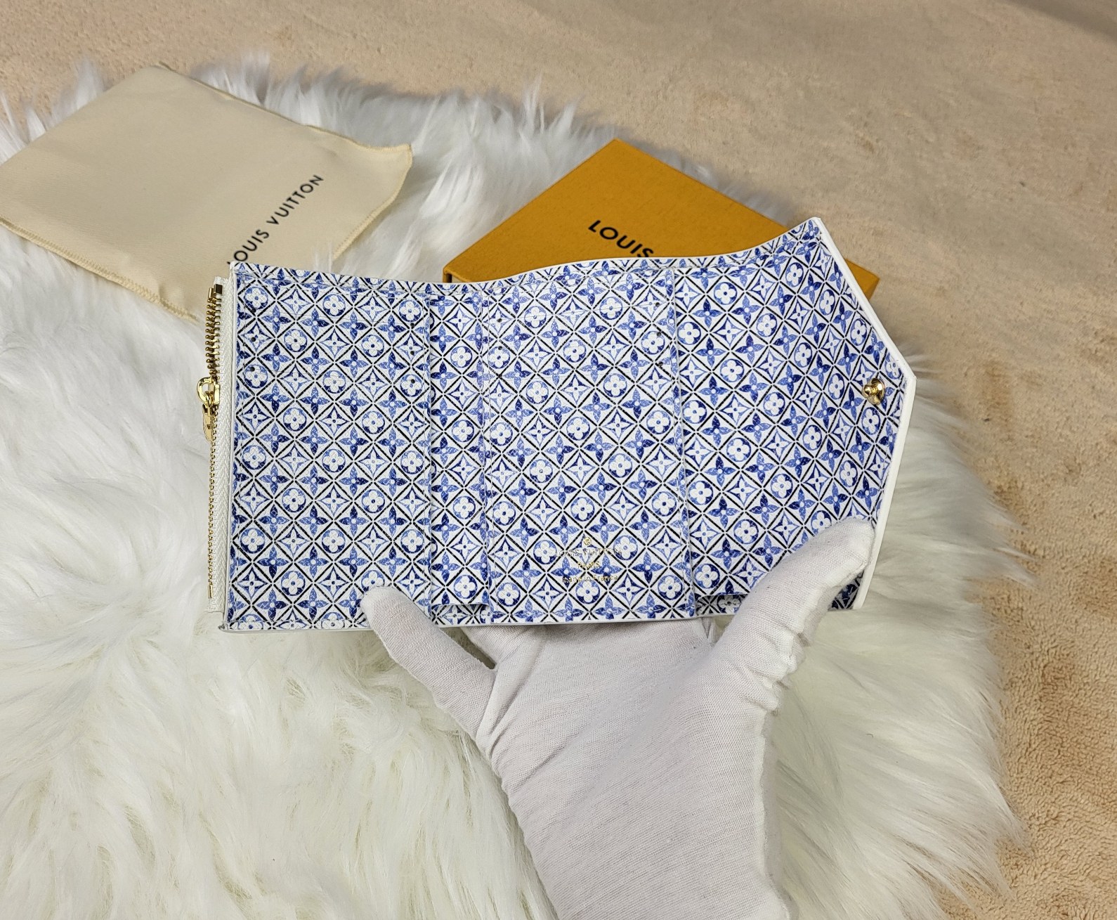 Monogram Victorine Wallet - Side